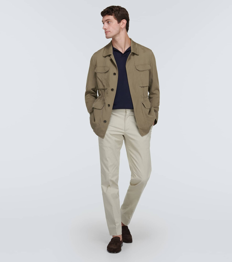 Brioni Silk and linen jacket outlook