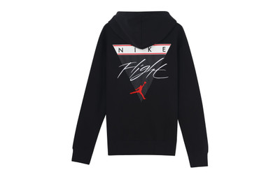 Jordan Air Jordan Flight Logo Casual Sports Fleece Lined Pullover Black CZ8261-010 outlook