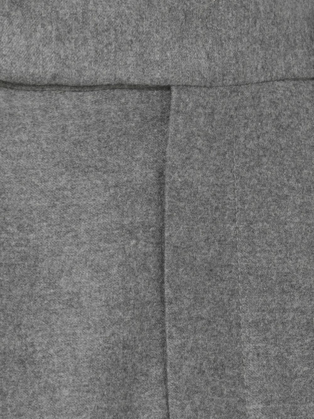 pin-tuck asymmetrical midi skirt - 5
