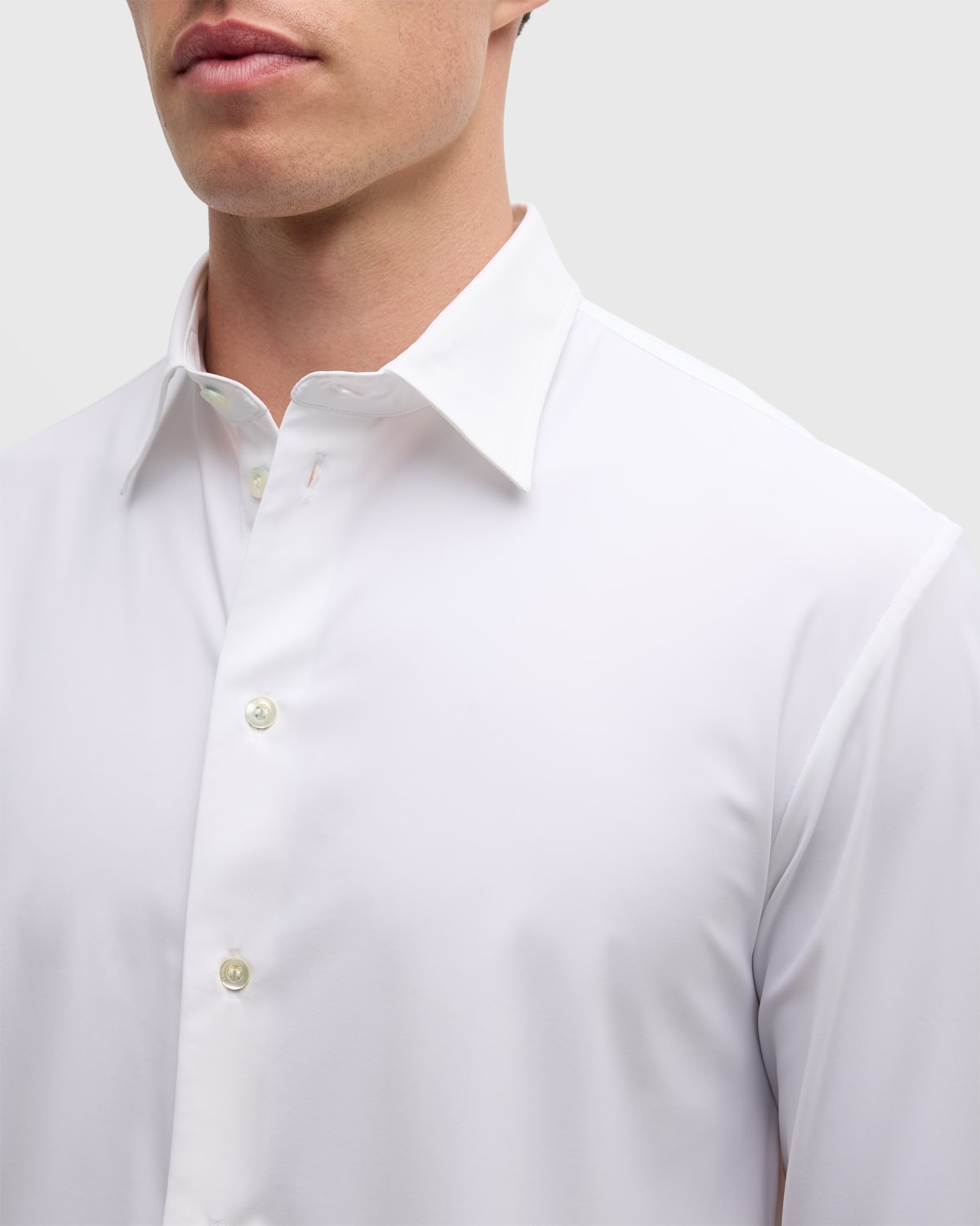 Men's Interlock Jersey Stretch Sport Shirt - 5