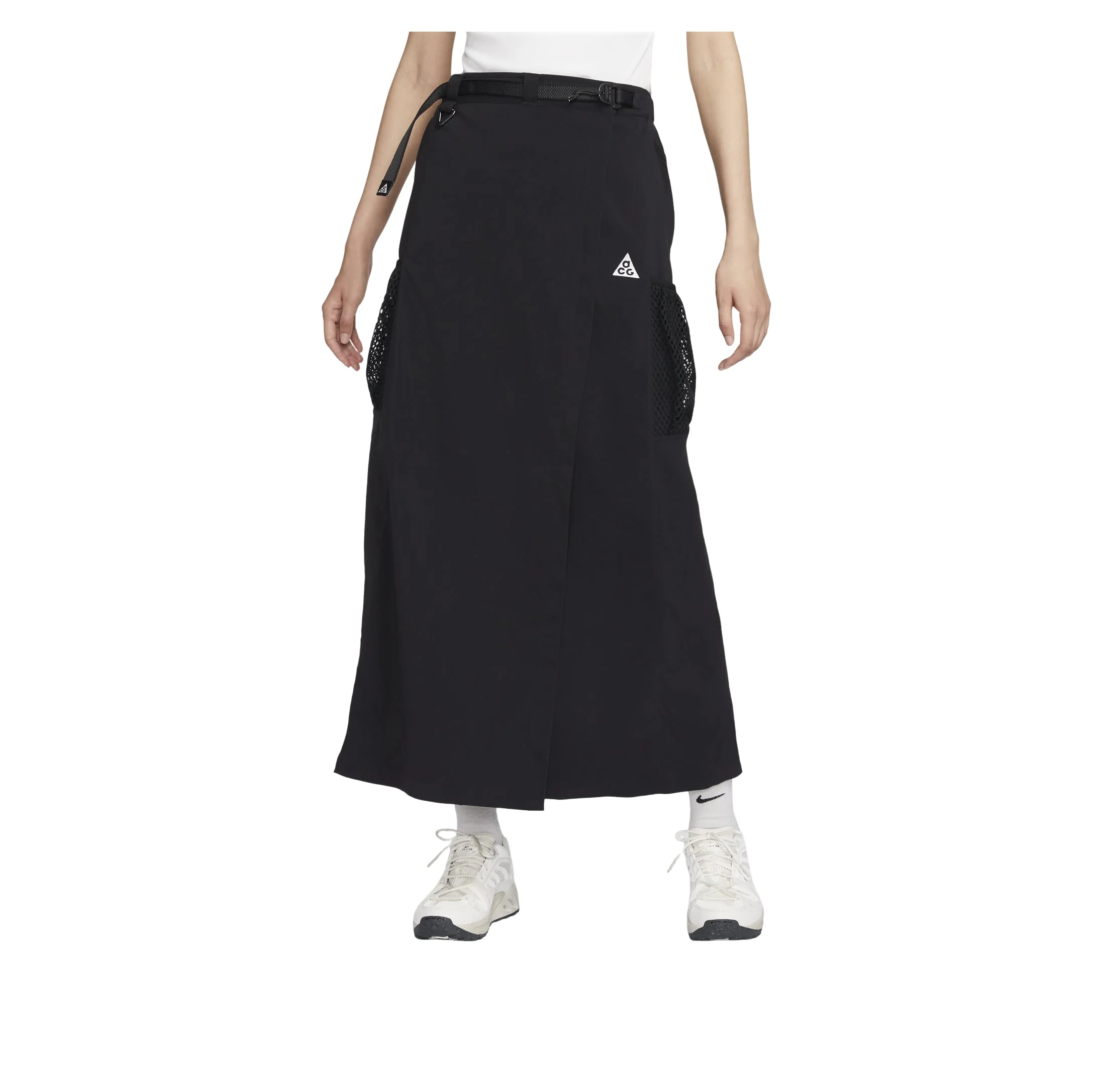 (WMNS) Nike ACG Snowgrass UV Skirt Asia Sizing 'Black' FV7322-010 - 1
