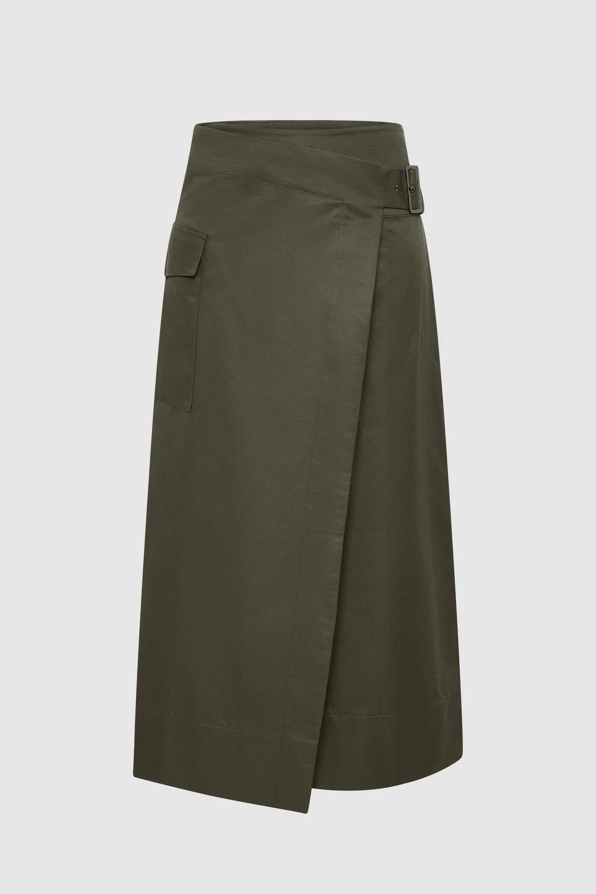 Utility Wrap Skirt - Kalamata - 1