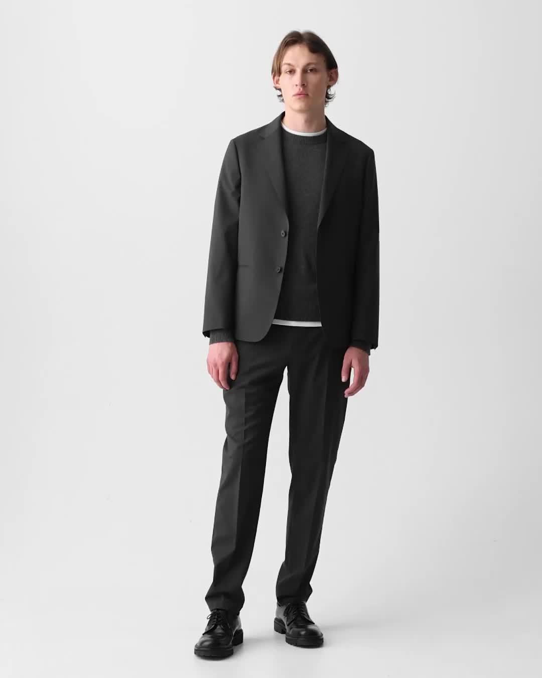 Clinton Blazer in Motion Wool - 9