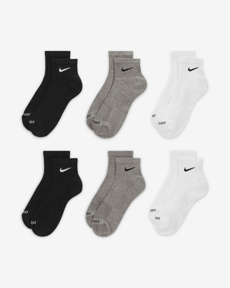 Nike Nike Everyday Plus Cushioned Training Ankle Socks (6 Pairs) outlook