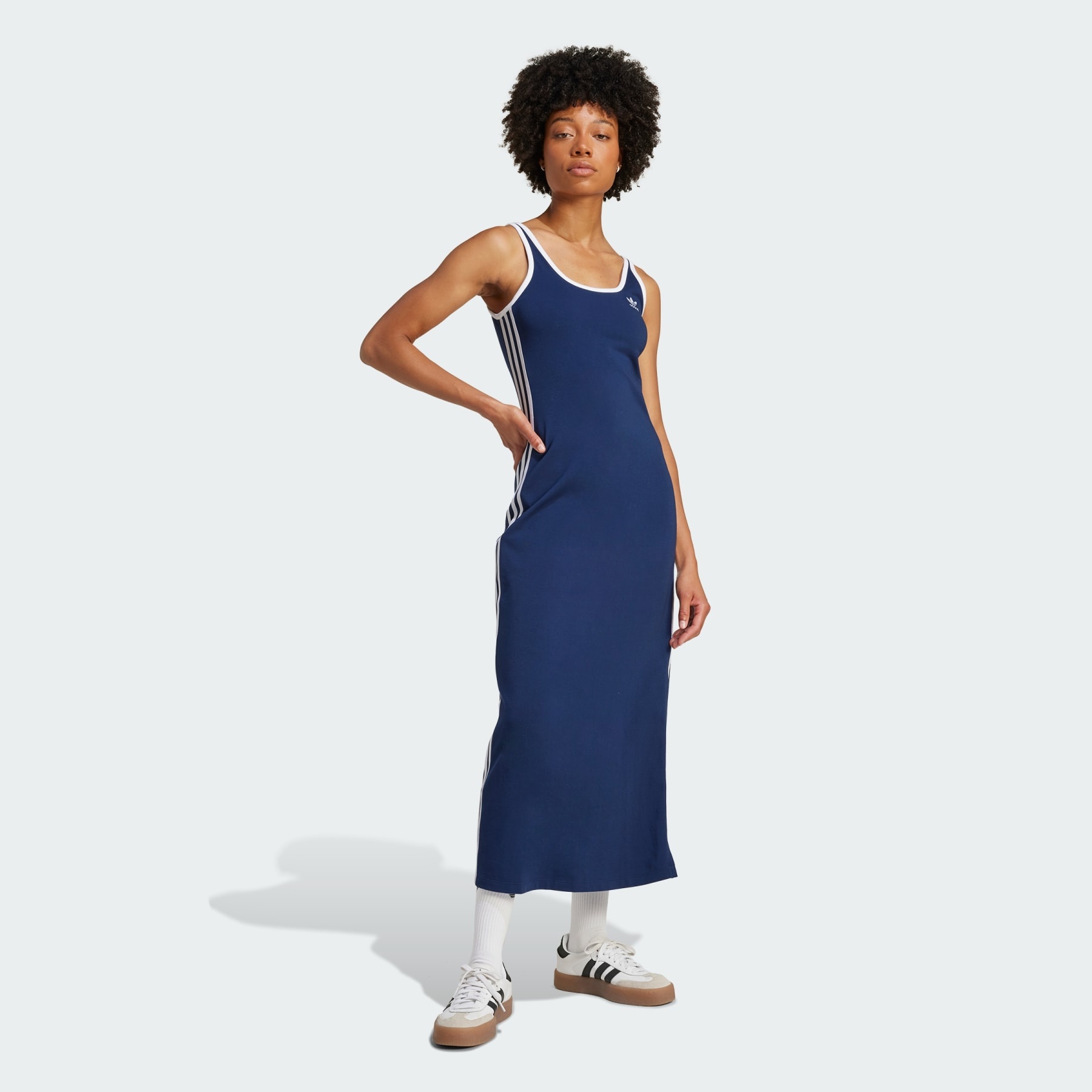 Adicolor 3-Stripes Tank Maxi Dress - 4