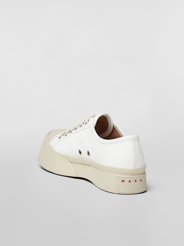 PABLO MARNI SNEAKER IN WHITE ULTRALIGHT NAPPA LEATHER - 3