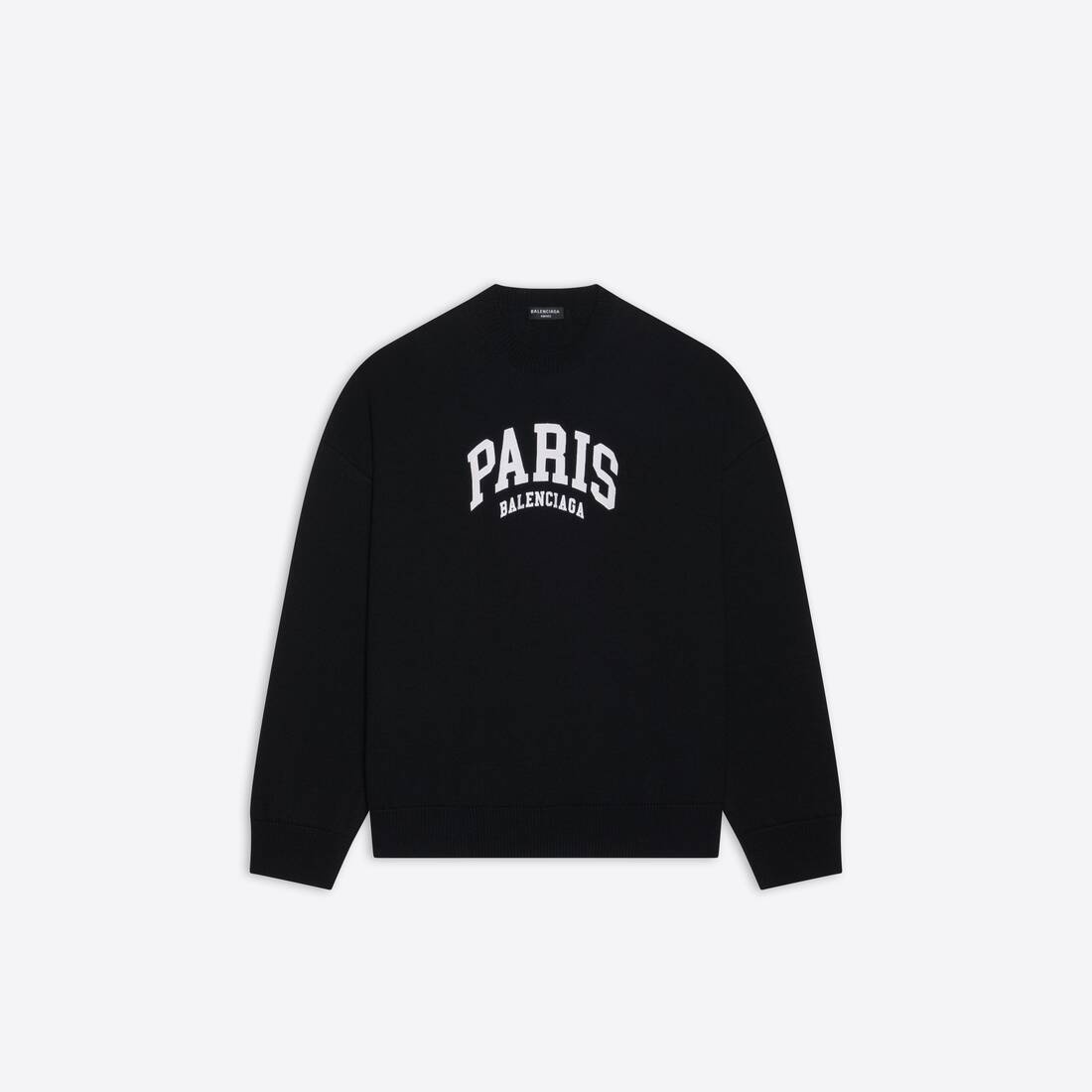 Men's Cities Paris Sweater in Black - 1