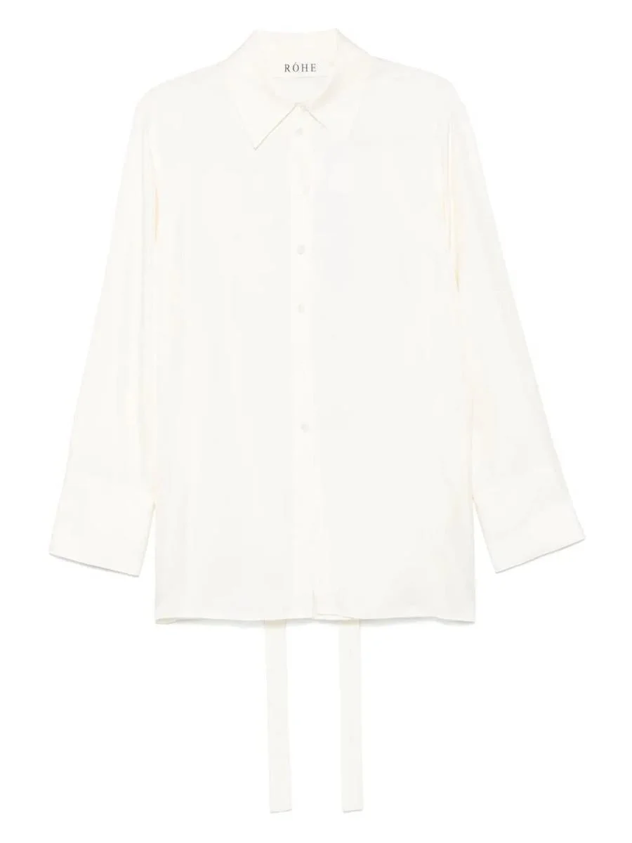 Rohe Deconstructed Silk Shirt Clothing - 1
