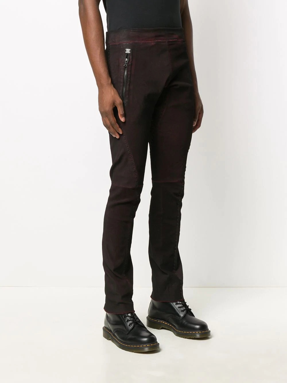 slim-fit trousers - 3