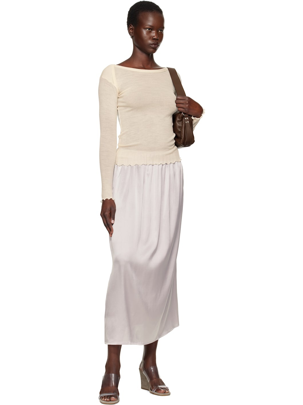 Purple City Midi Skirt - 4