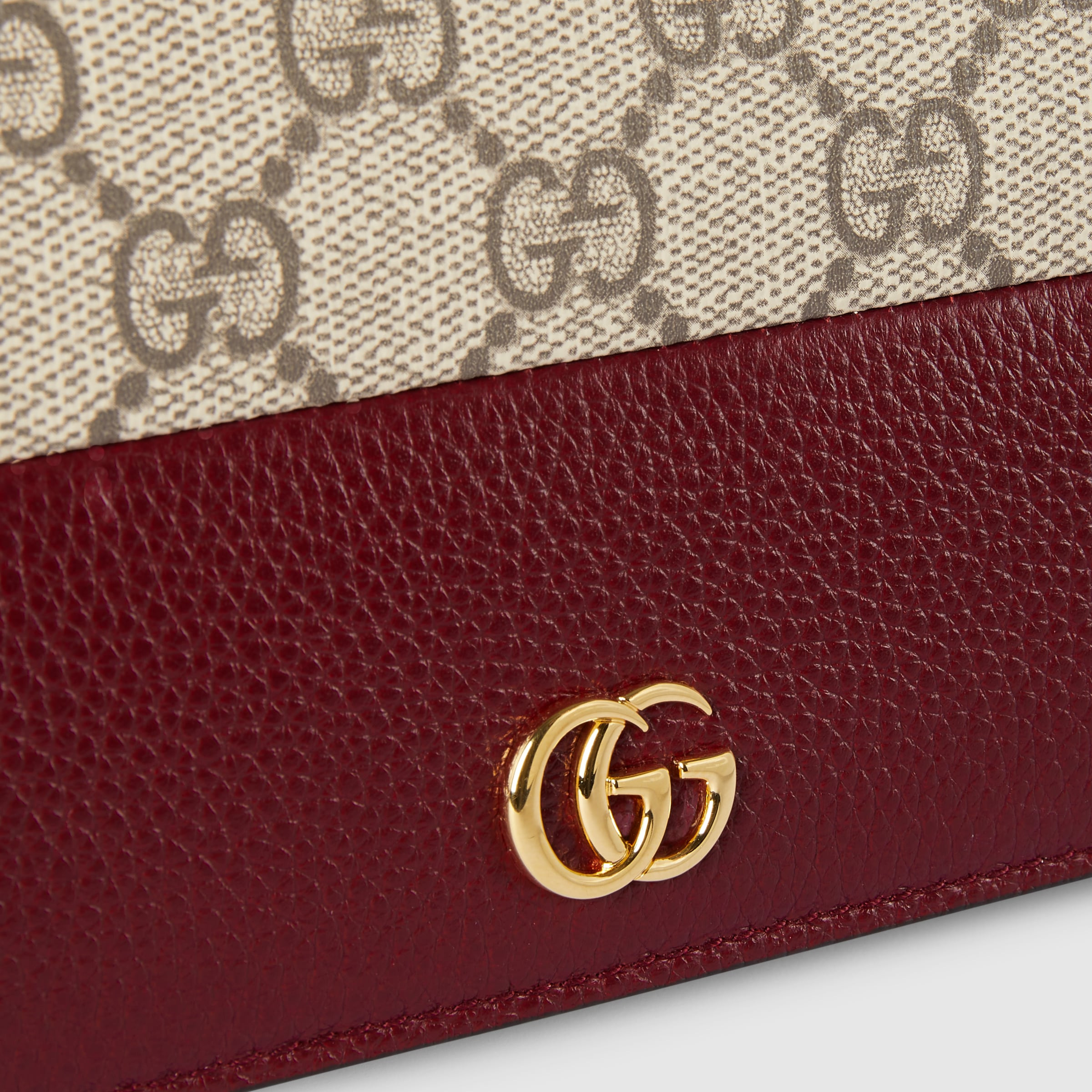 GG Marmont bi-color wallet on chain - 4