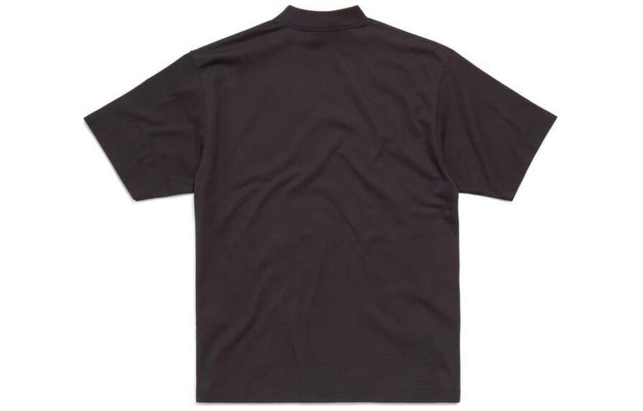 (WMNS) Balenciaga Lo_ve T-shirt 'Black Grey' 764235TQVK21576 - 2