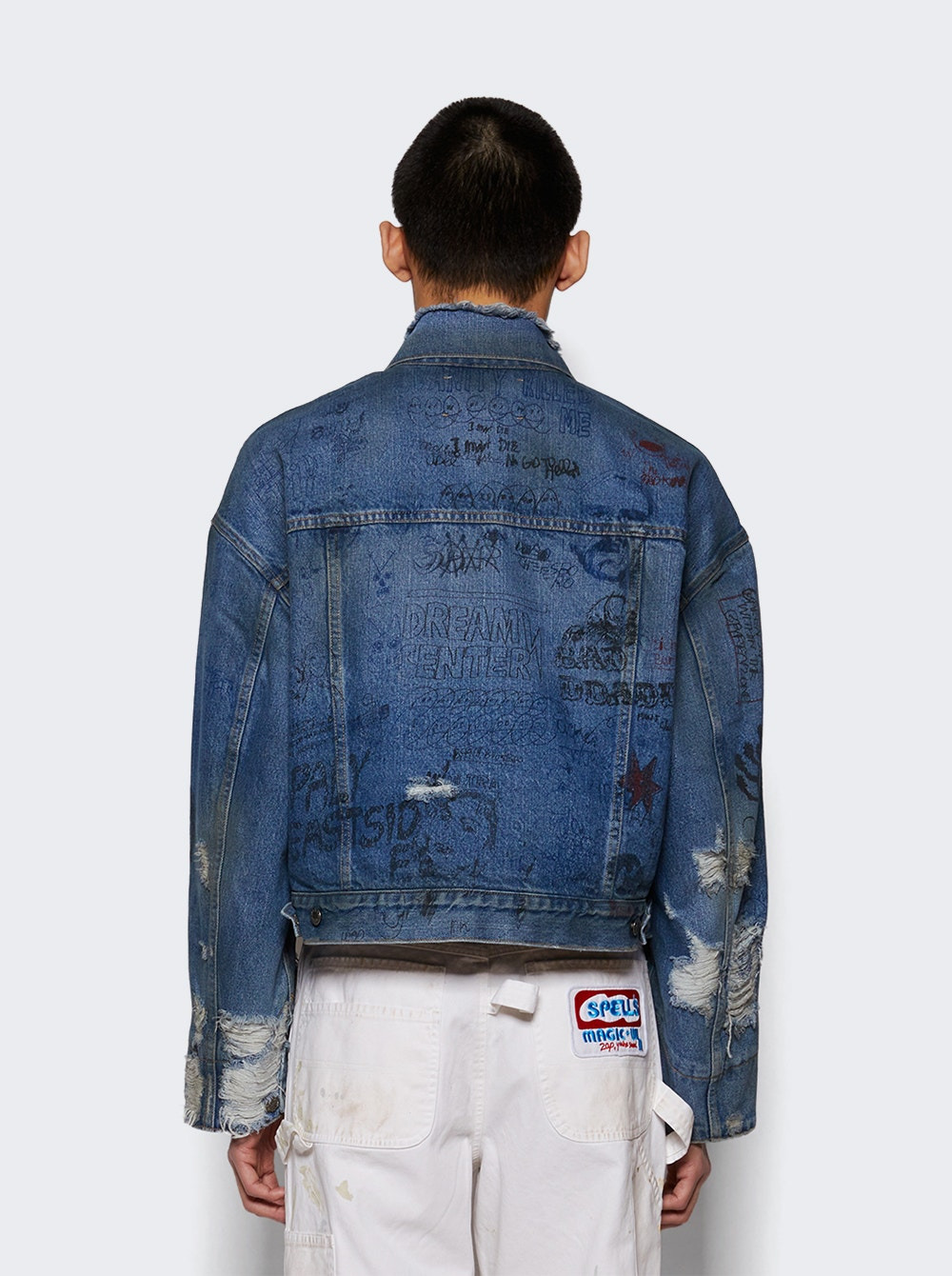 Ur Fantasy Denim Jacket Blue - 4