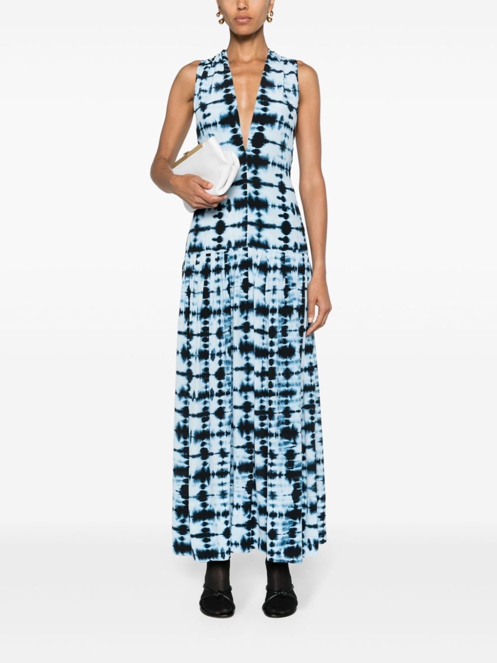 Simone tie-dye midi dress - 2