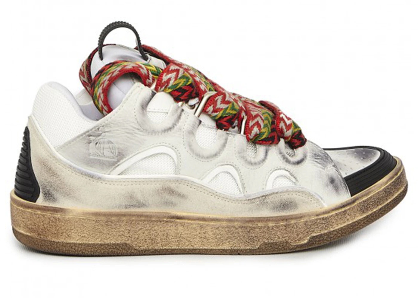 Lanvin Curb Sneakers Vintage White - 1