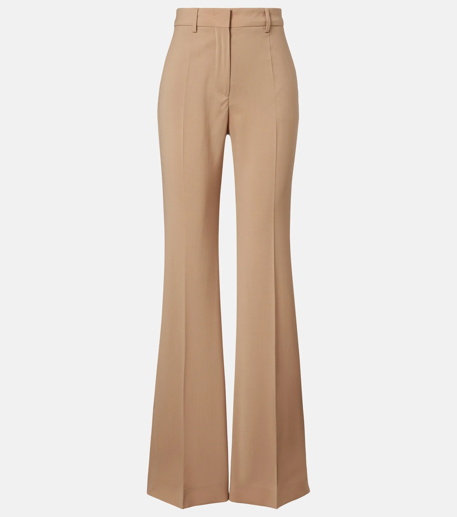 Virgin wool flared pants - 1