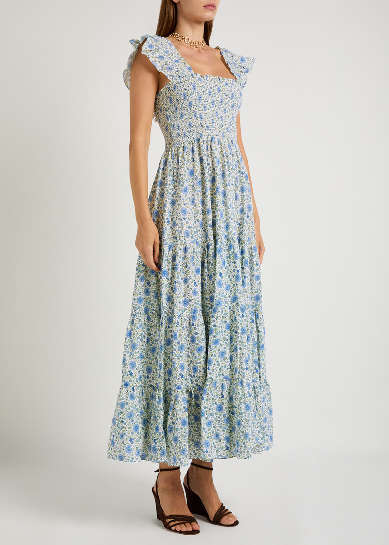 RIXO Rixo Kendall Floral-print Cotton Midi Dress outlook