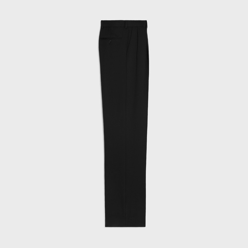 CELINE jazz trousers IN DIAGONAL WOOL outlook