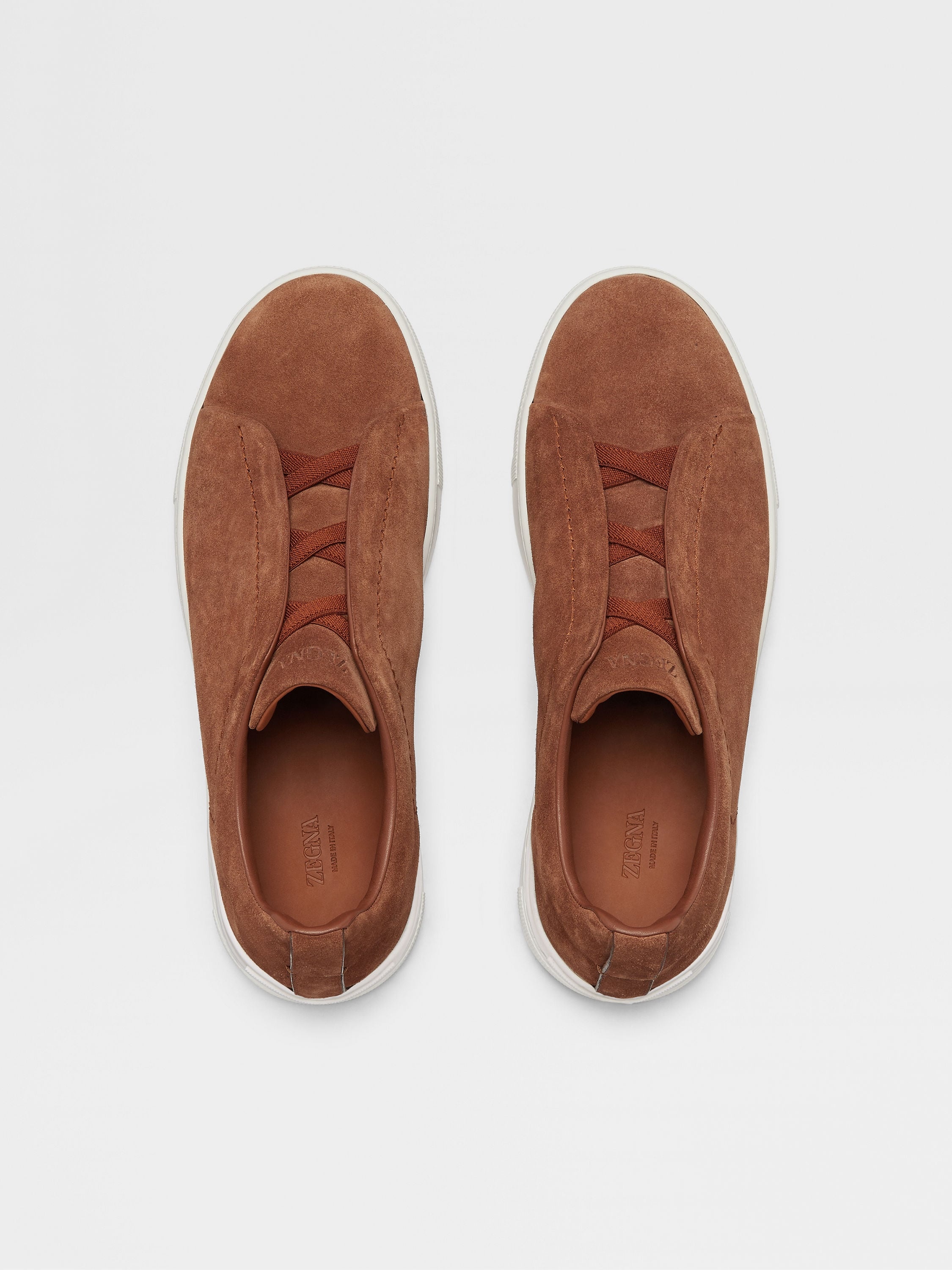 TOBACCO SUEDE TRIPLE STITCH™ SNEAKERS - 3