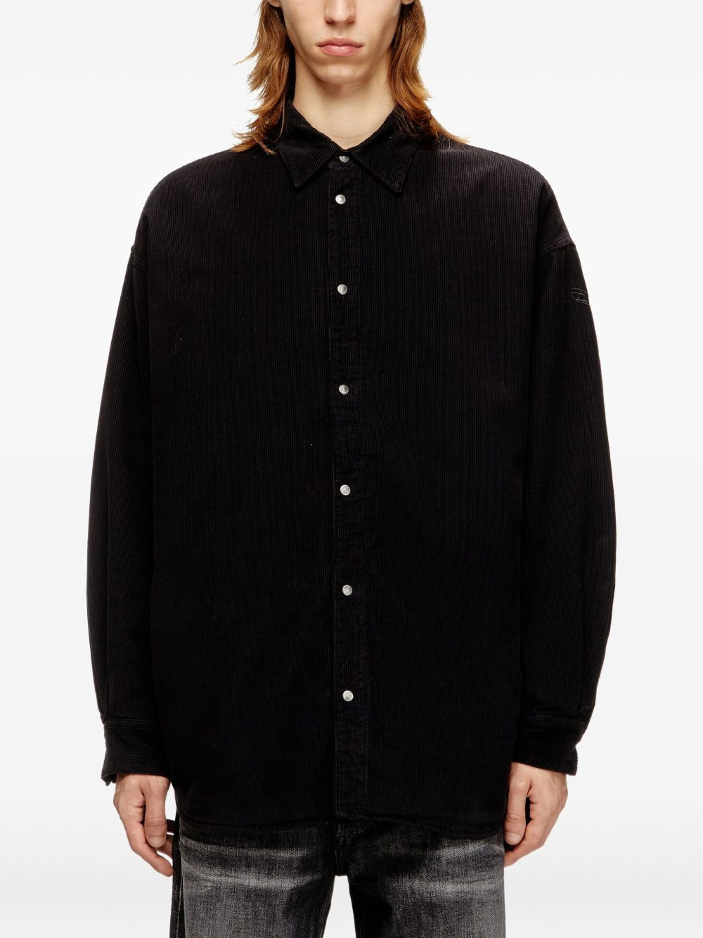 corduroy long-sleeve shirt - 3