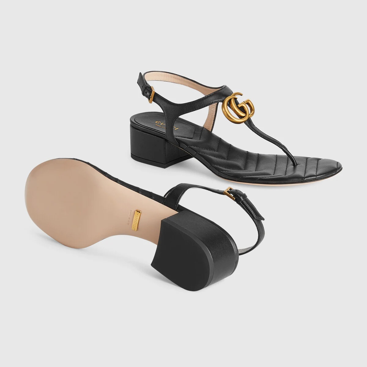 Women's Double G sandal - 5