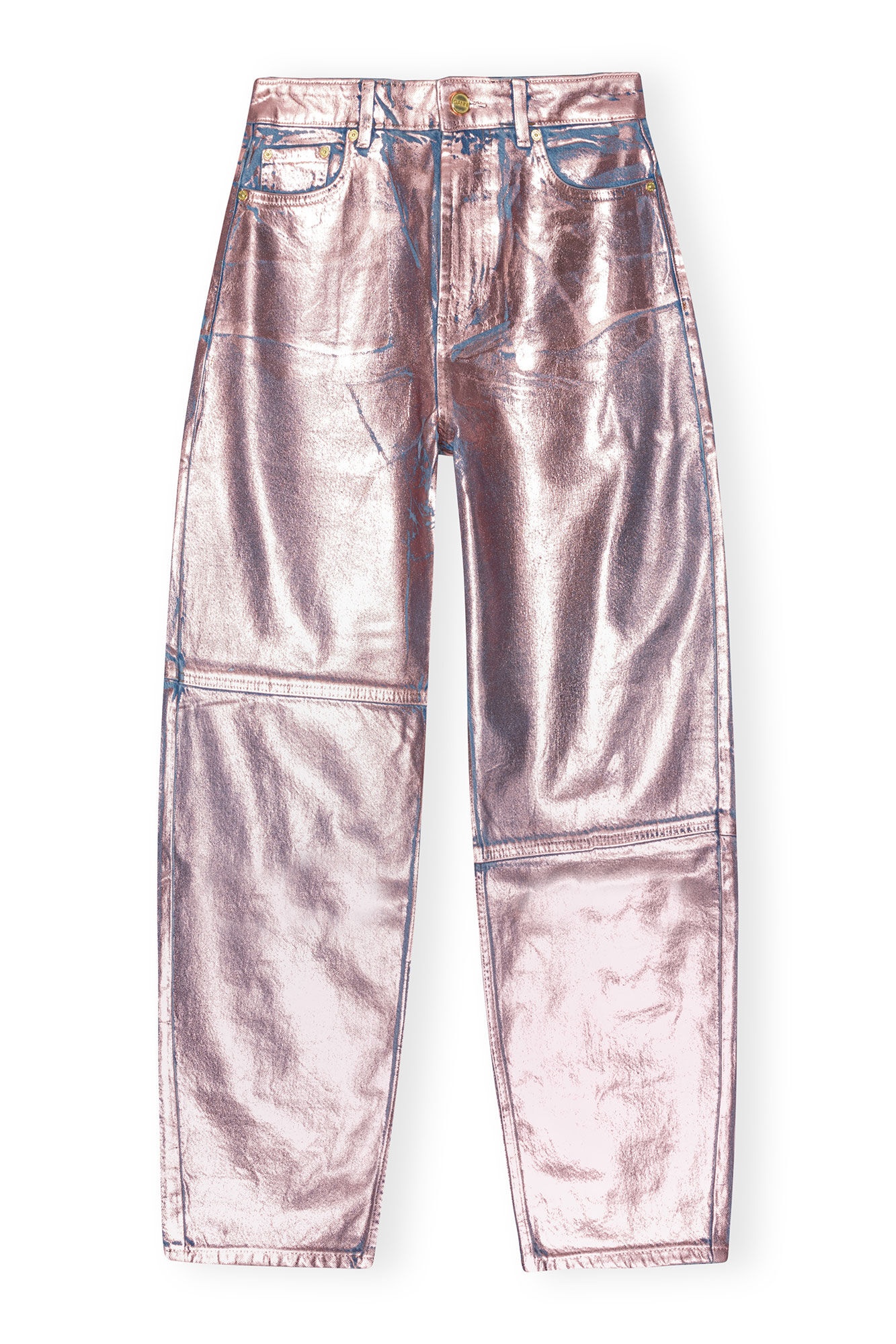 LILAC FOIL STARY JEANS - 1