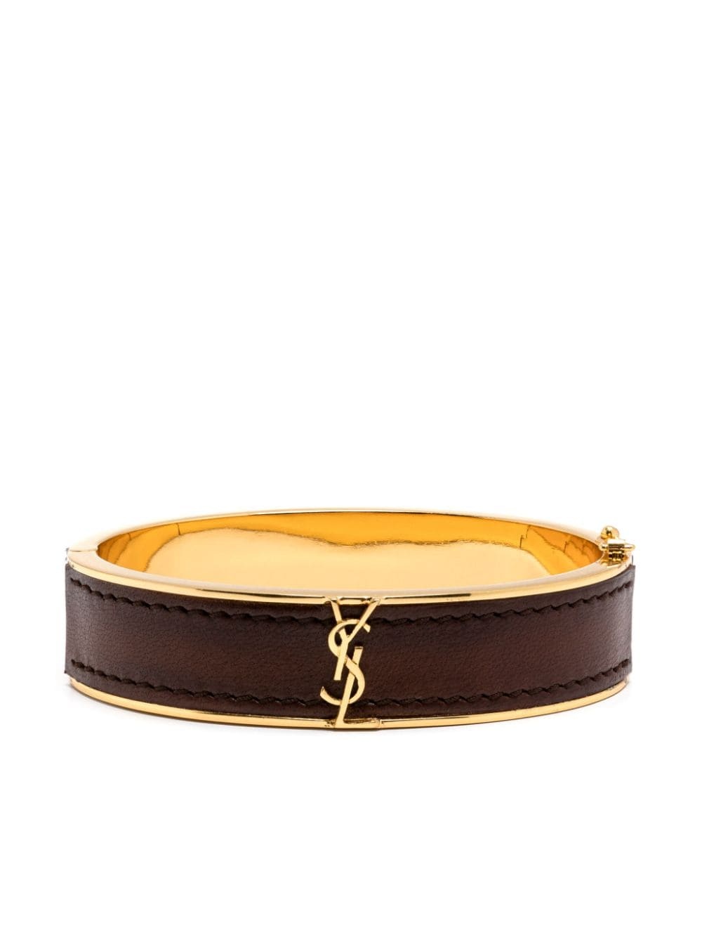 Cassandre-logo leather-detail bracelet - 1