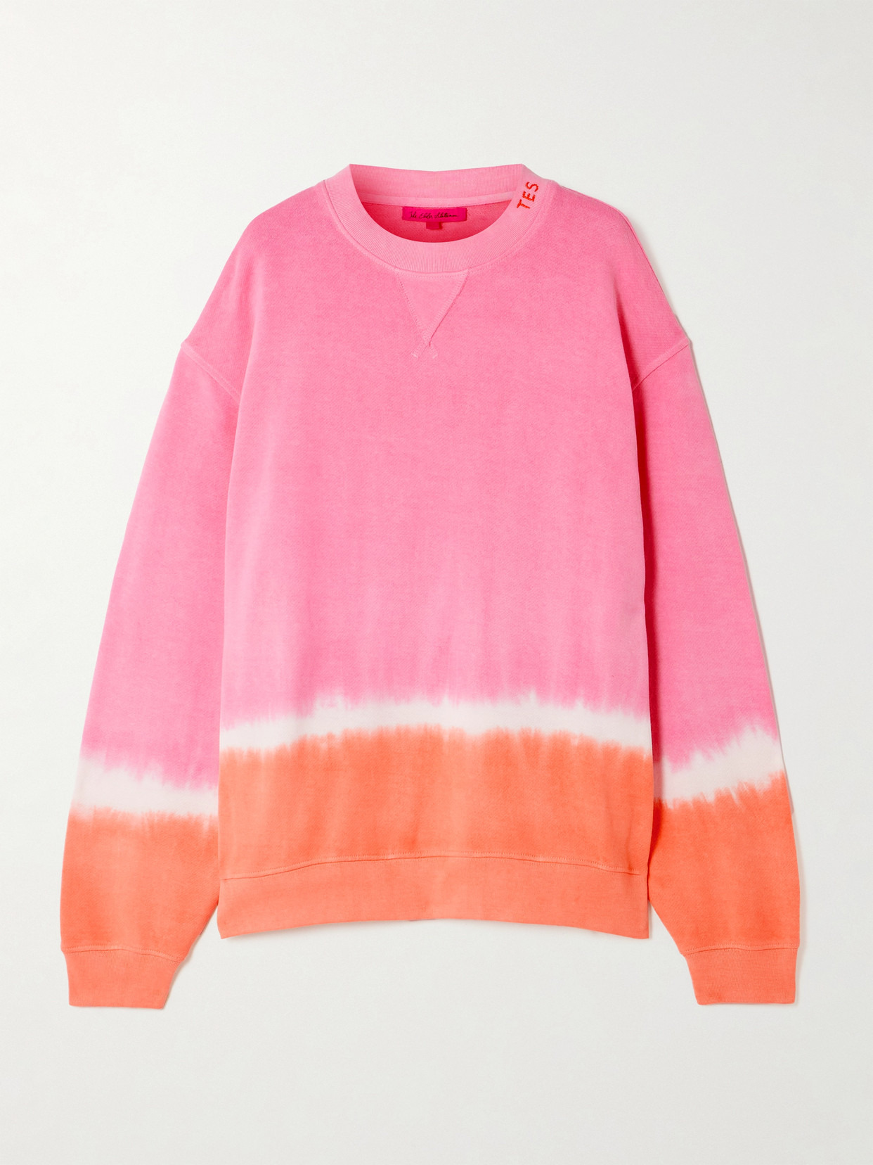 Tie-dyed Cotton And Cashmere-blend Jersey Sweatshirt - 1