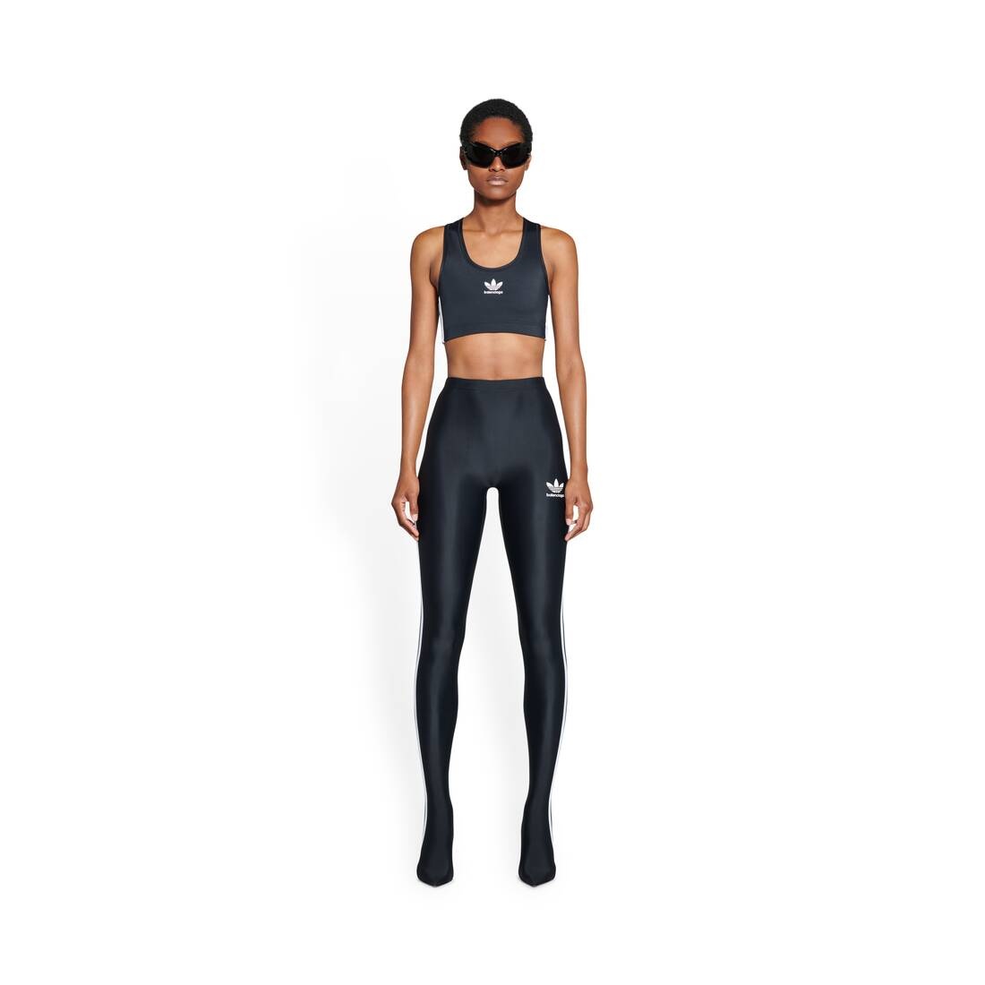 Women's Balenciaga / Adidas Athletic Bra in Black - 2