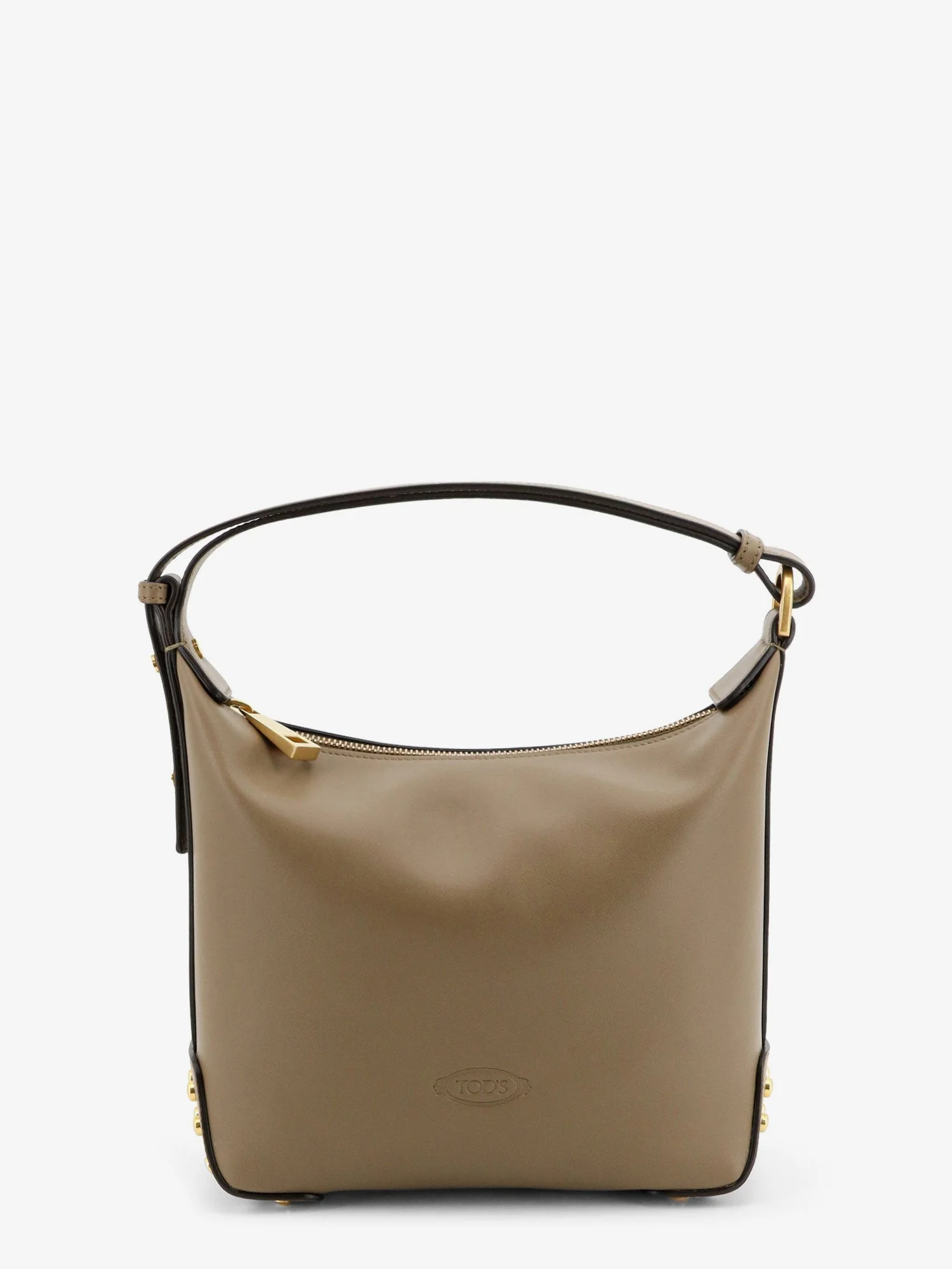Metal Dots Leather Mini Bag - 1