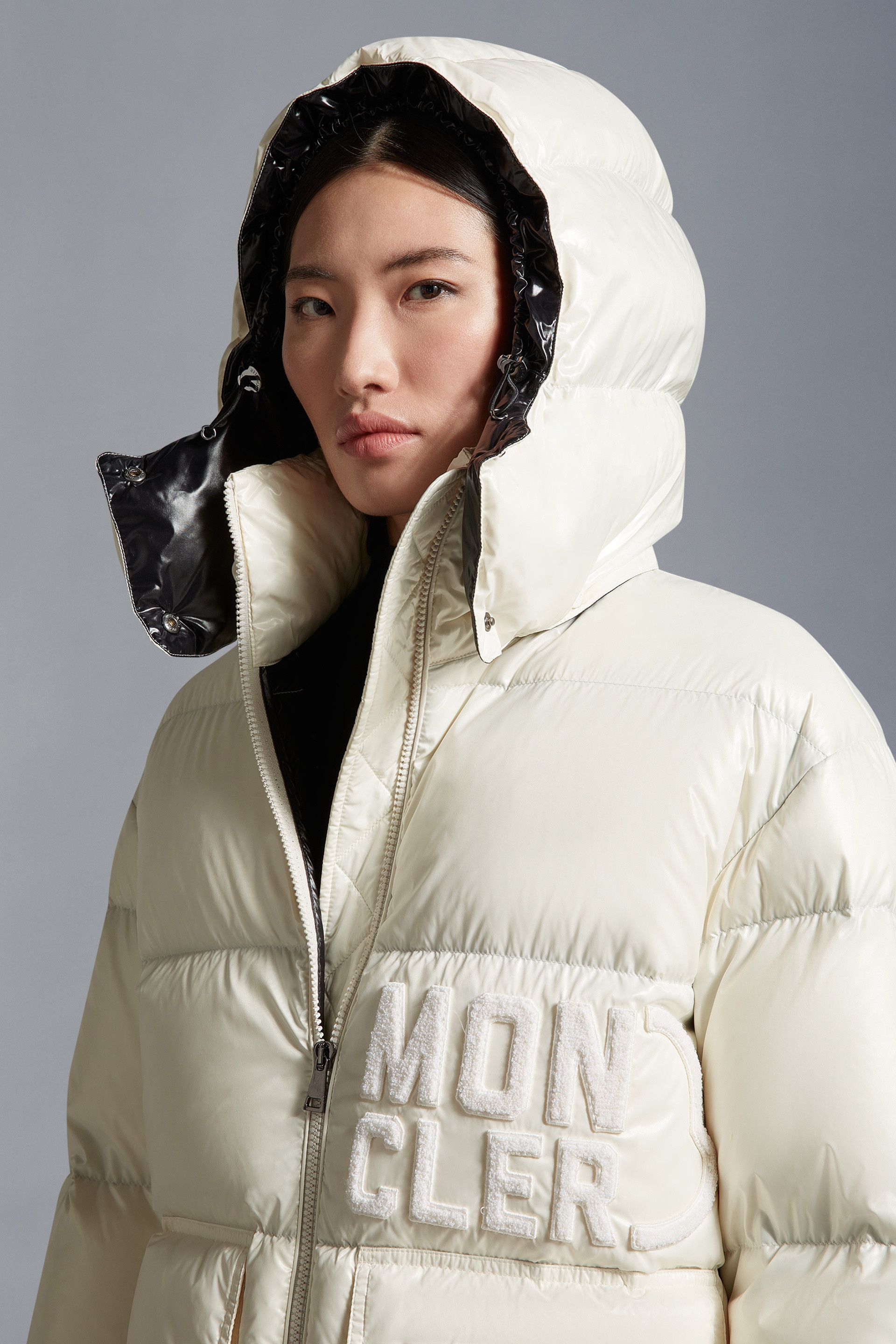 Moncler Abbaye Short Down Jacket | REVERSIBLE
