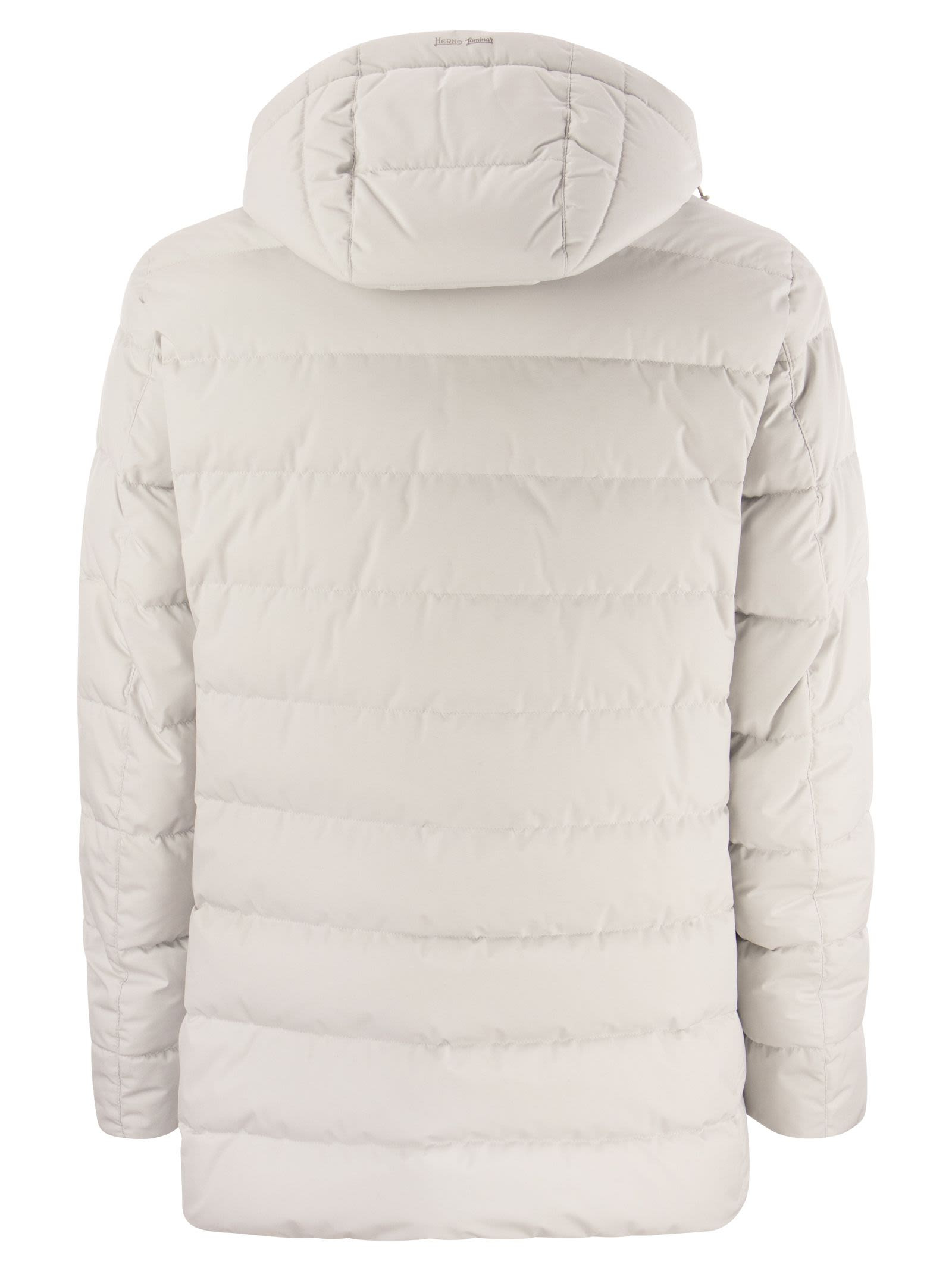 Herno Men Medium Hooded Down Jacket - 2
