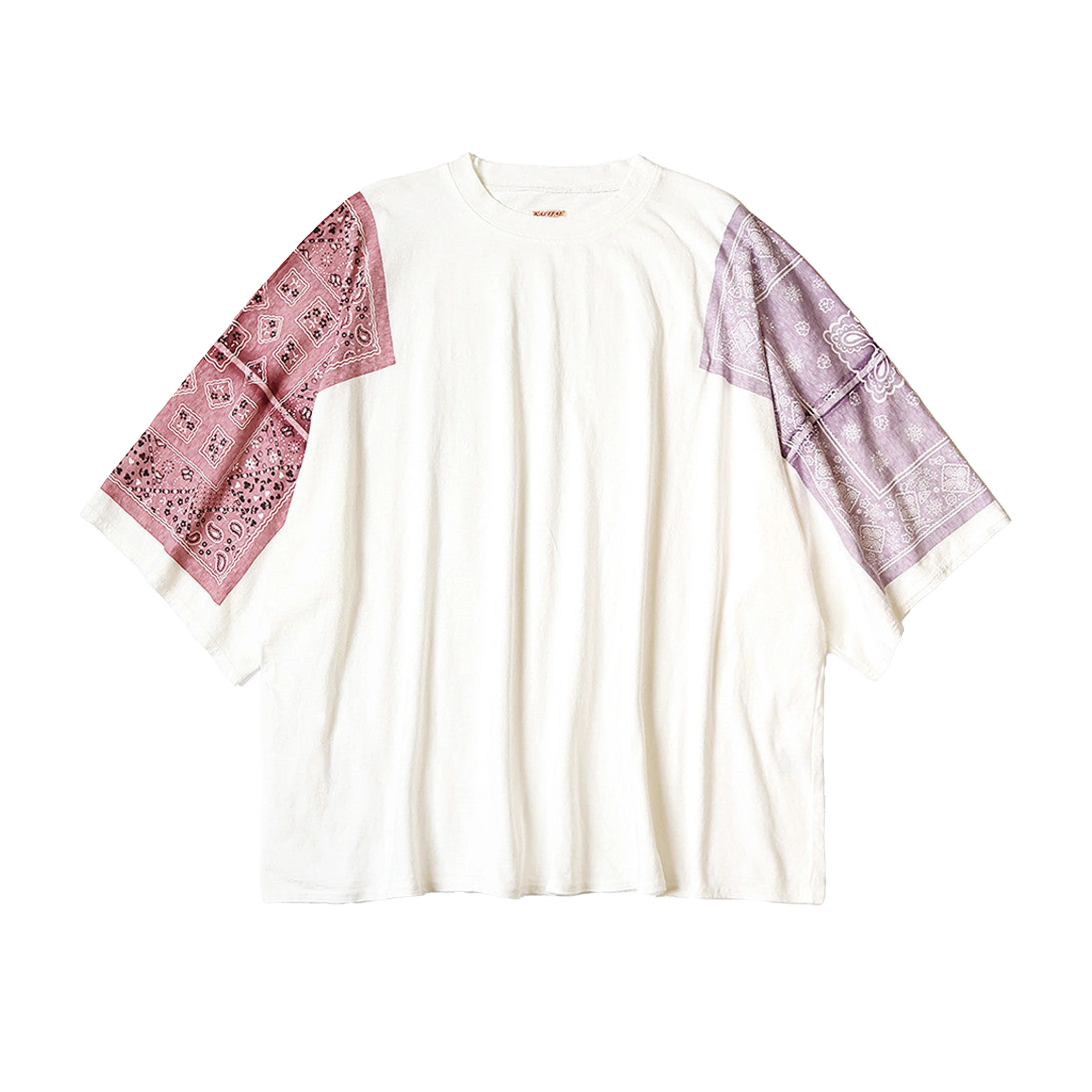 KAPITAL 18.5/-Jersey Bandanna HUGE T (COOKIE) 'PURPLE' - 1