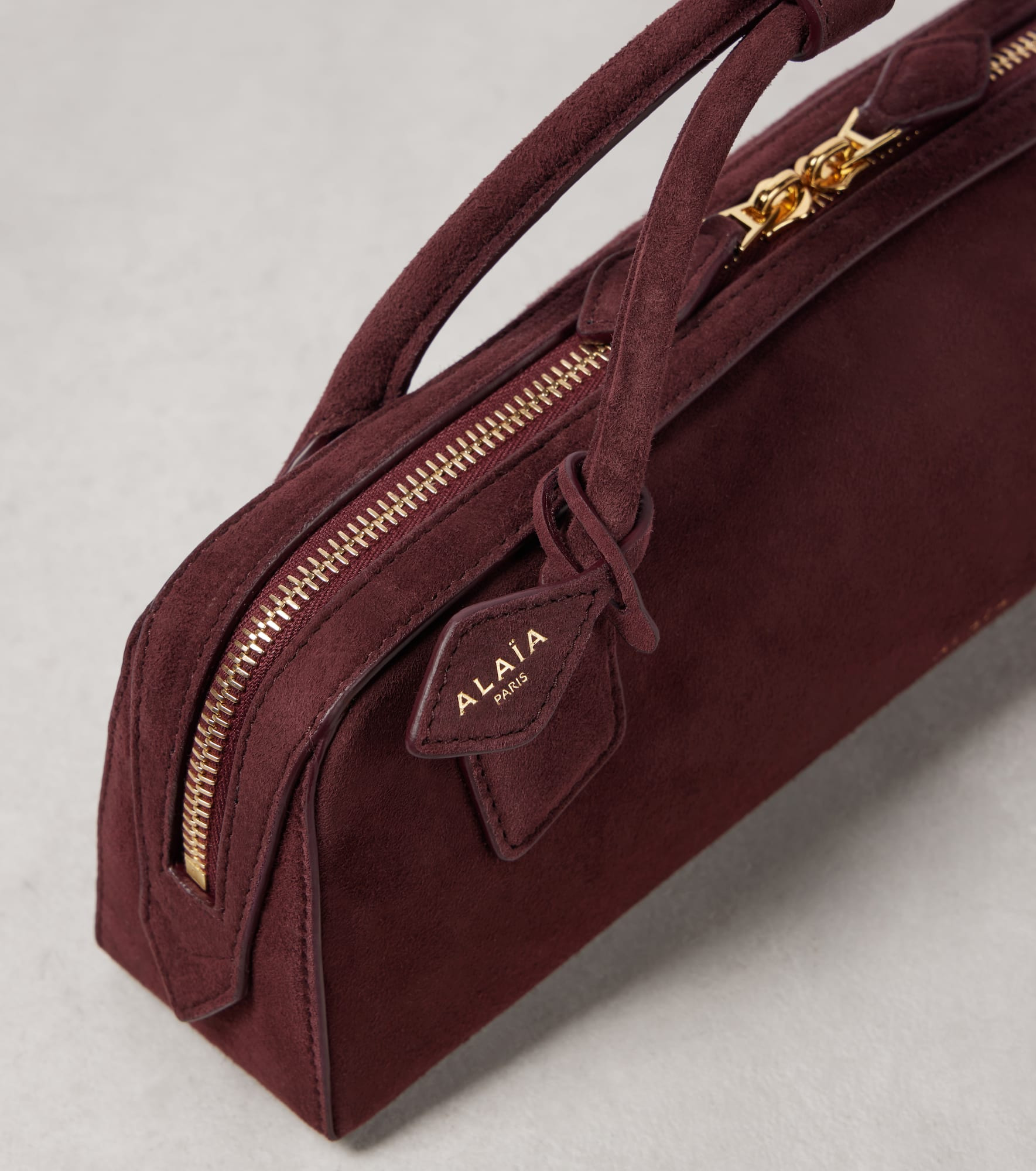 Le Teckel suede clutch - 5