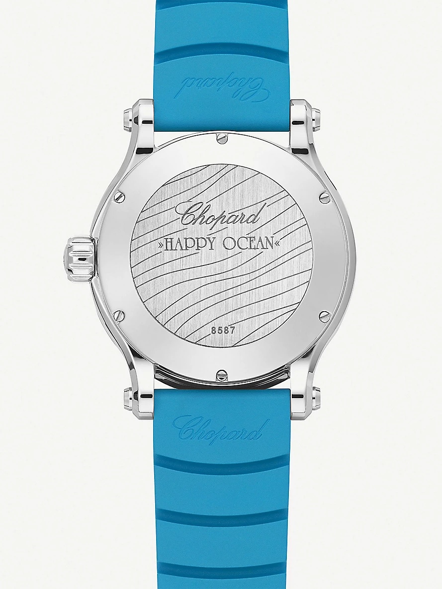 Happy Ocean stainless steel and diamond watch - 5