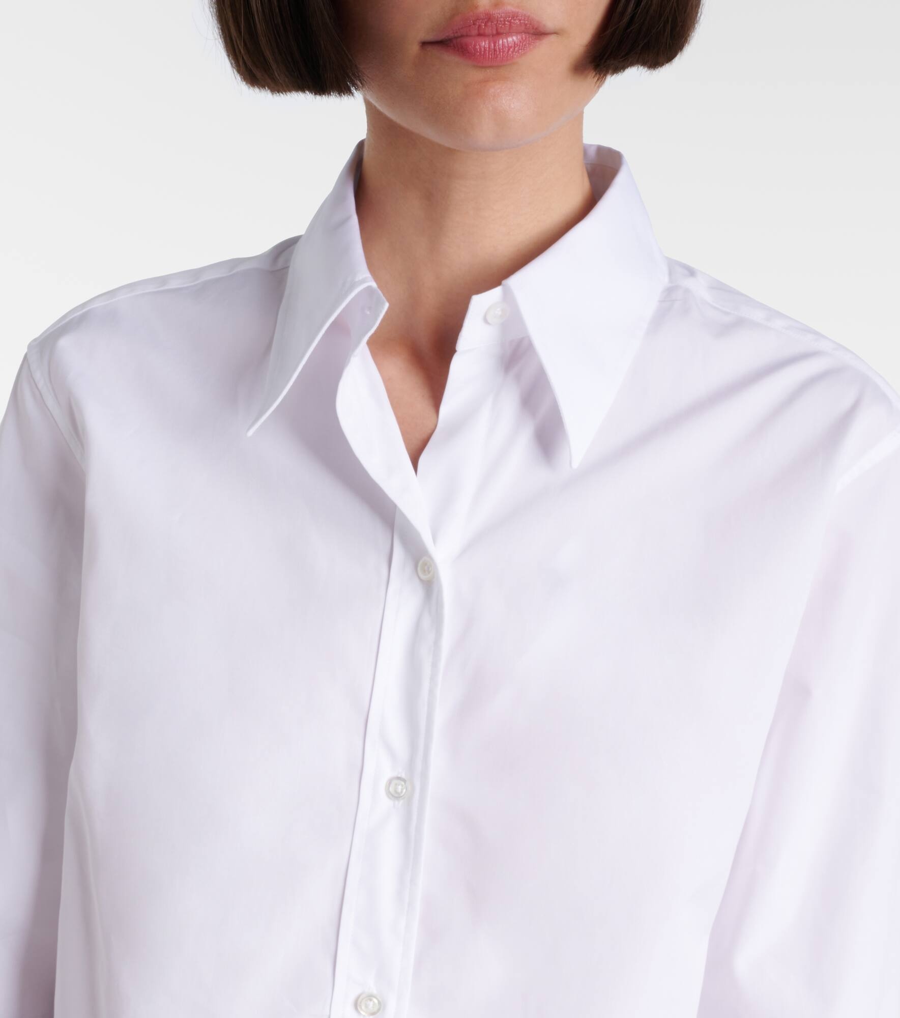 Cotton poplin shirt - 4