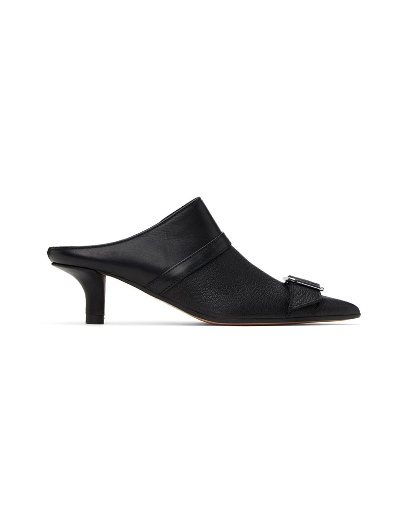 Black Buckle Loafers 1