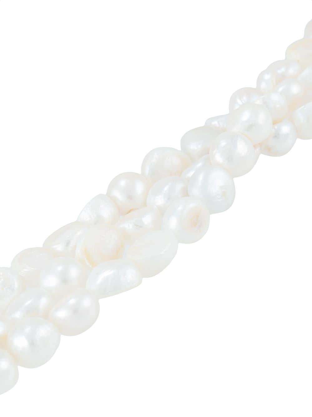 Nora pearl-embellished choker necklace - 3