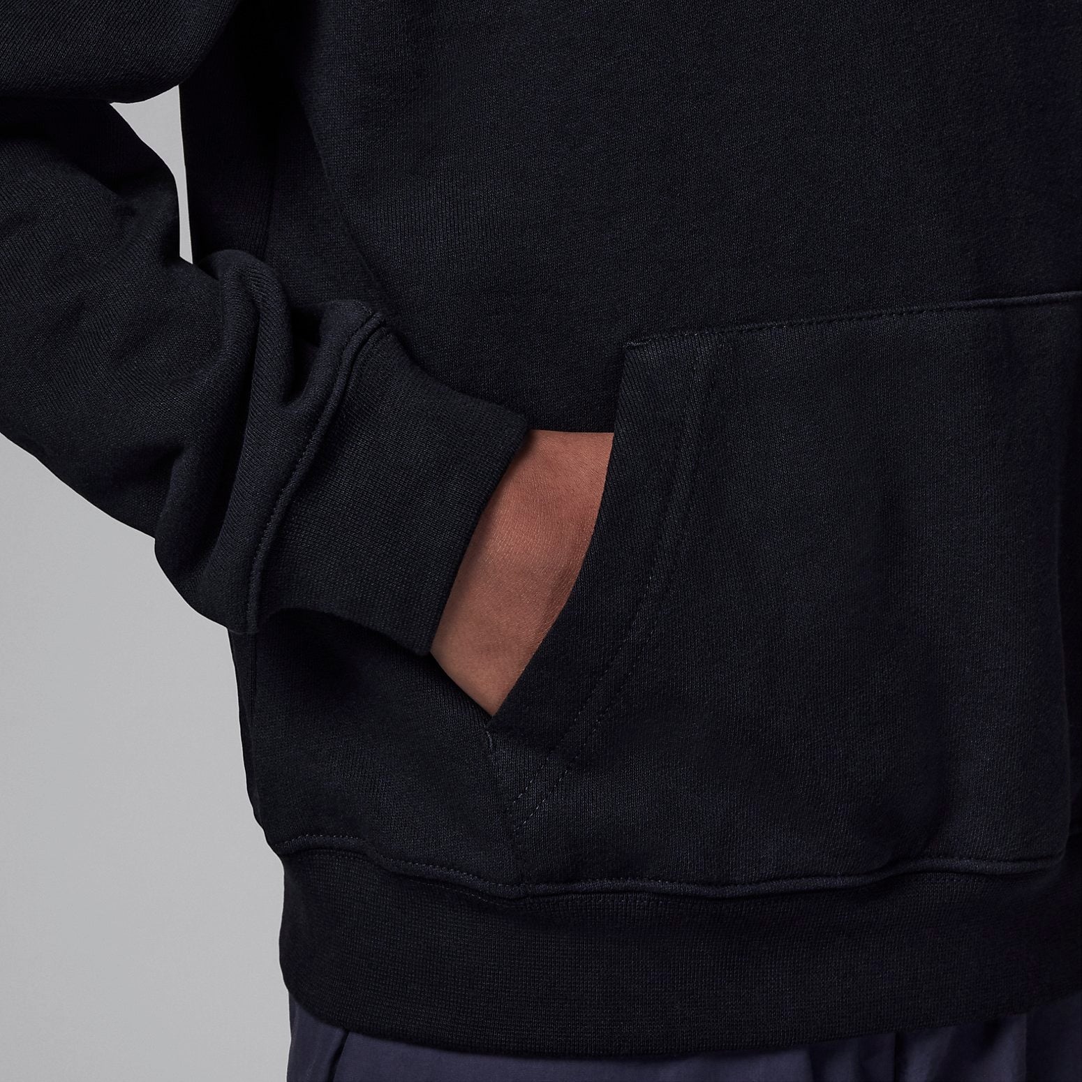 Air Jordan Flight Fleece Hoodie 'Black' FZ6403-010 - 2