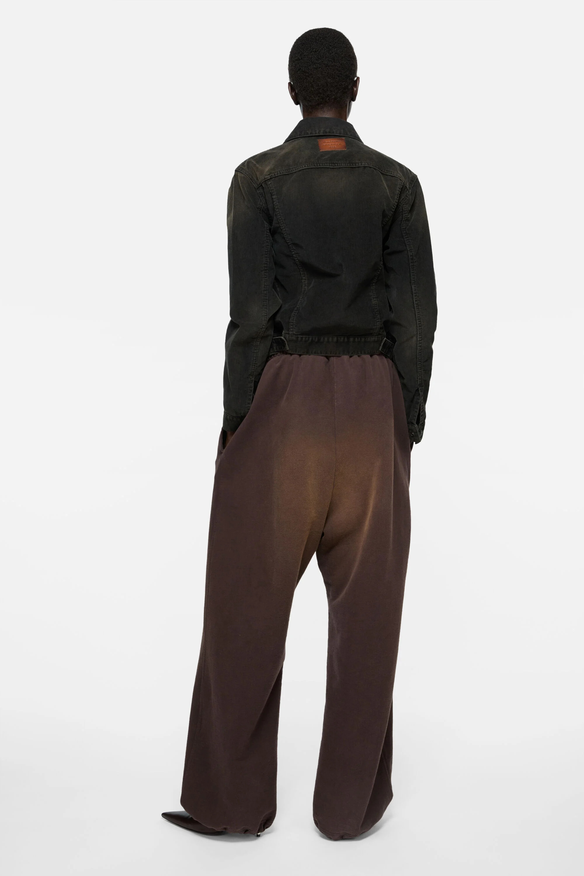 Corduroy jacket - Black - 3