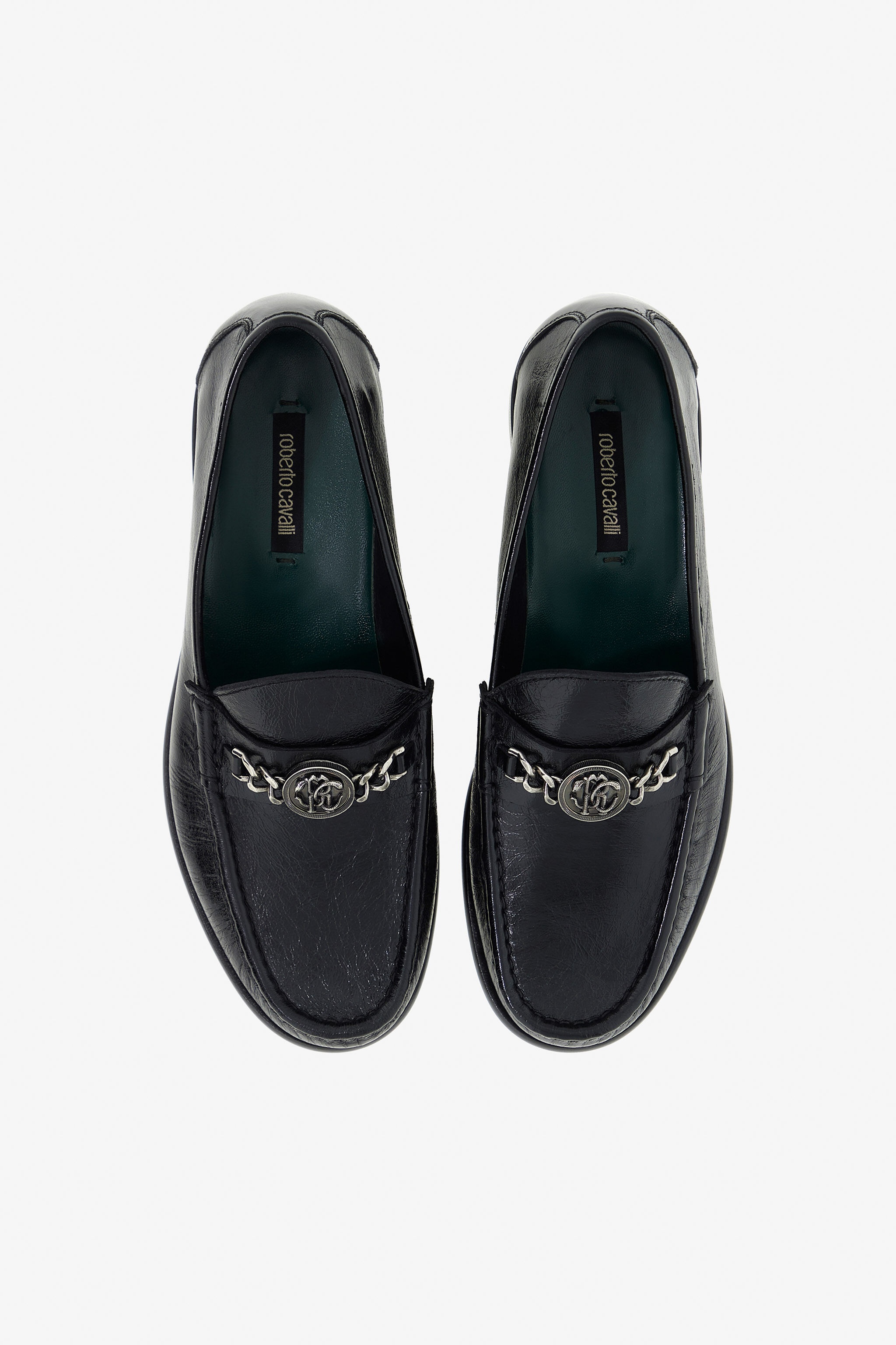 Chain-Embellished Loafers - 5