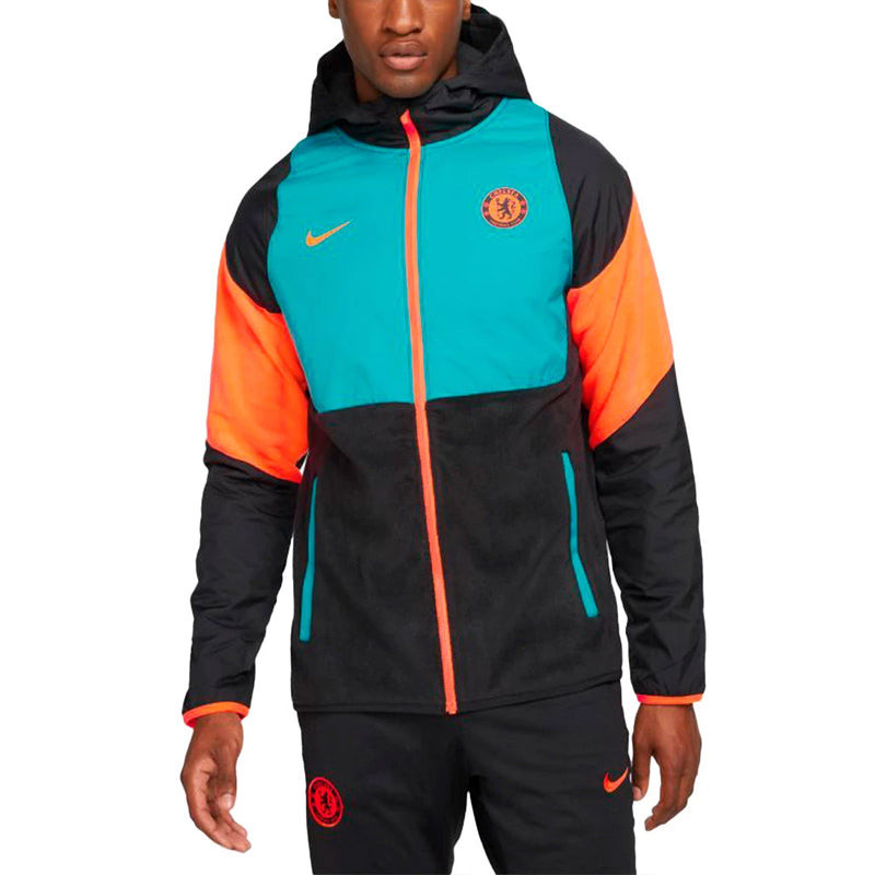 Nike Chelsea FC Full Zip Hoodie Woven Soccer Jacket 'Multicolor' DB7796-471 3