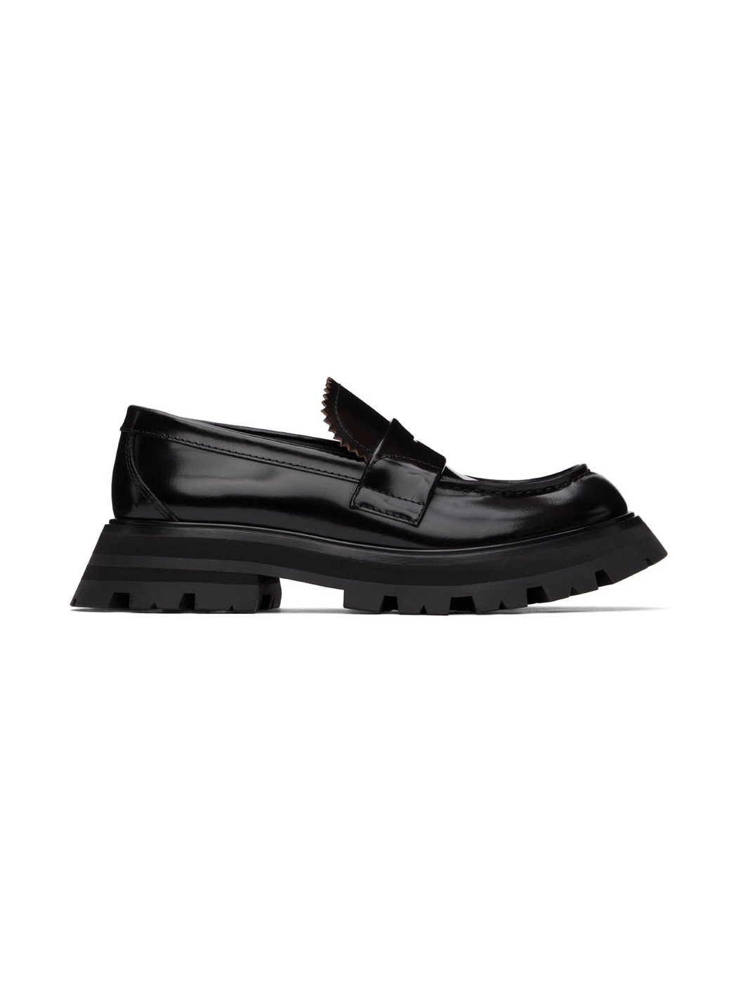 Black Wander Loafers - 1
