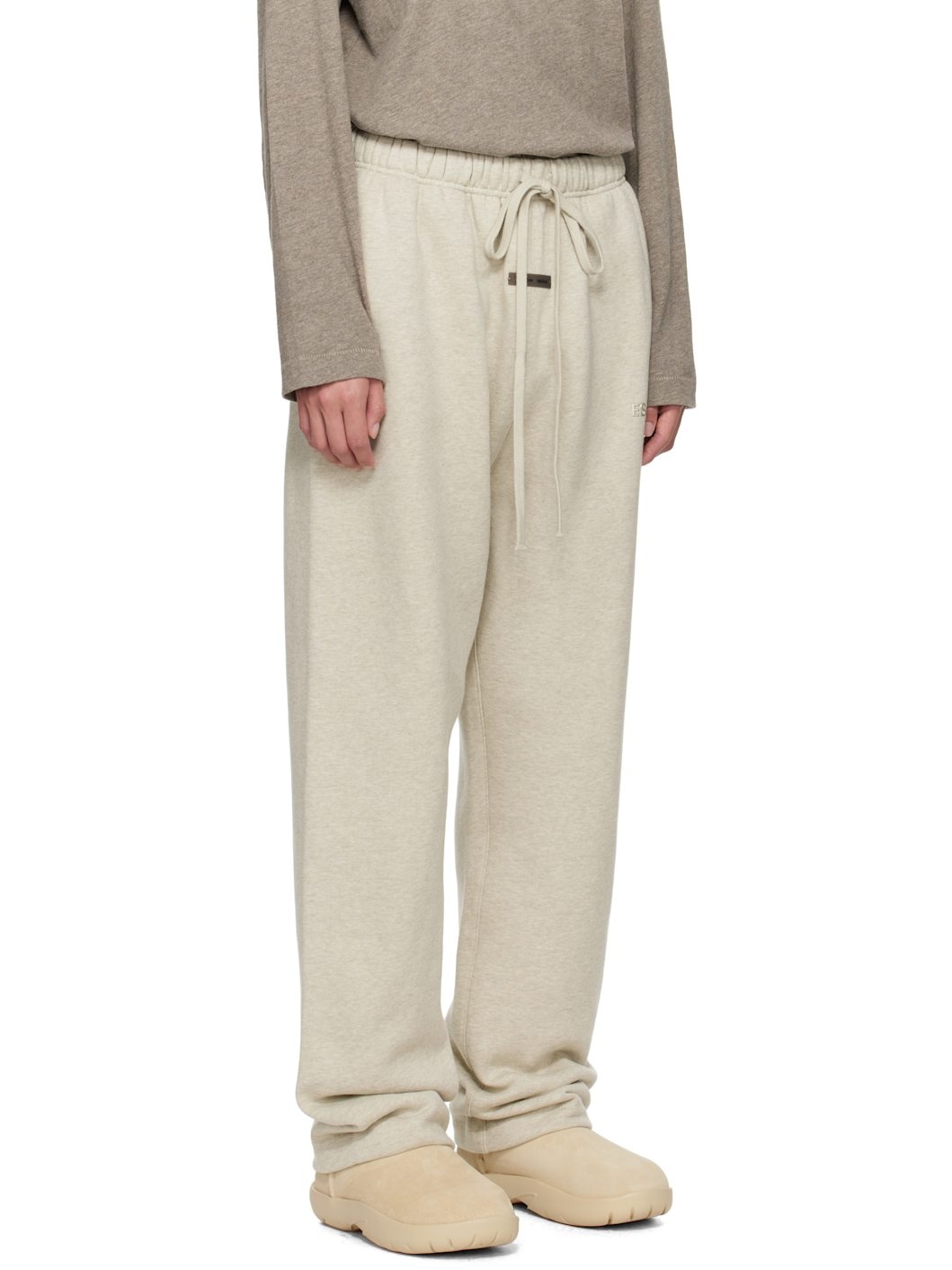 Beige Classic Sweatpants - 2