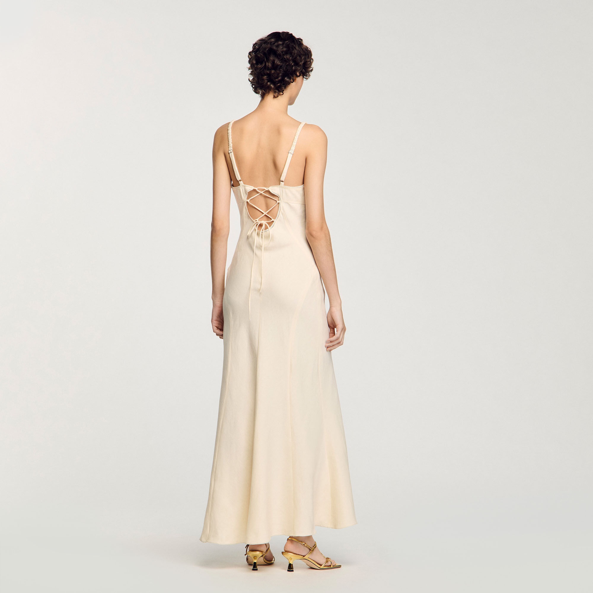 MAXI DRESS WITH STRAPS - 5