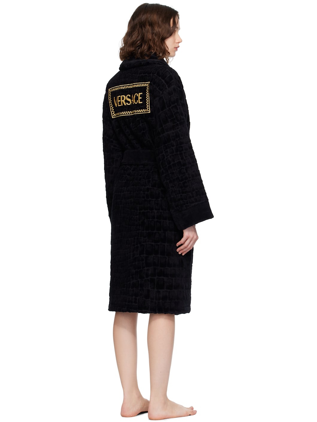 Black Medusa 95 Bathrobe - 3