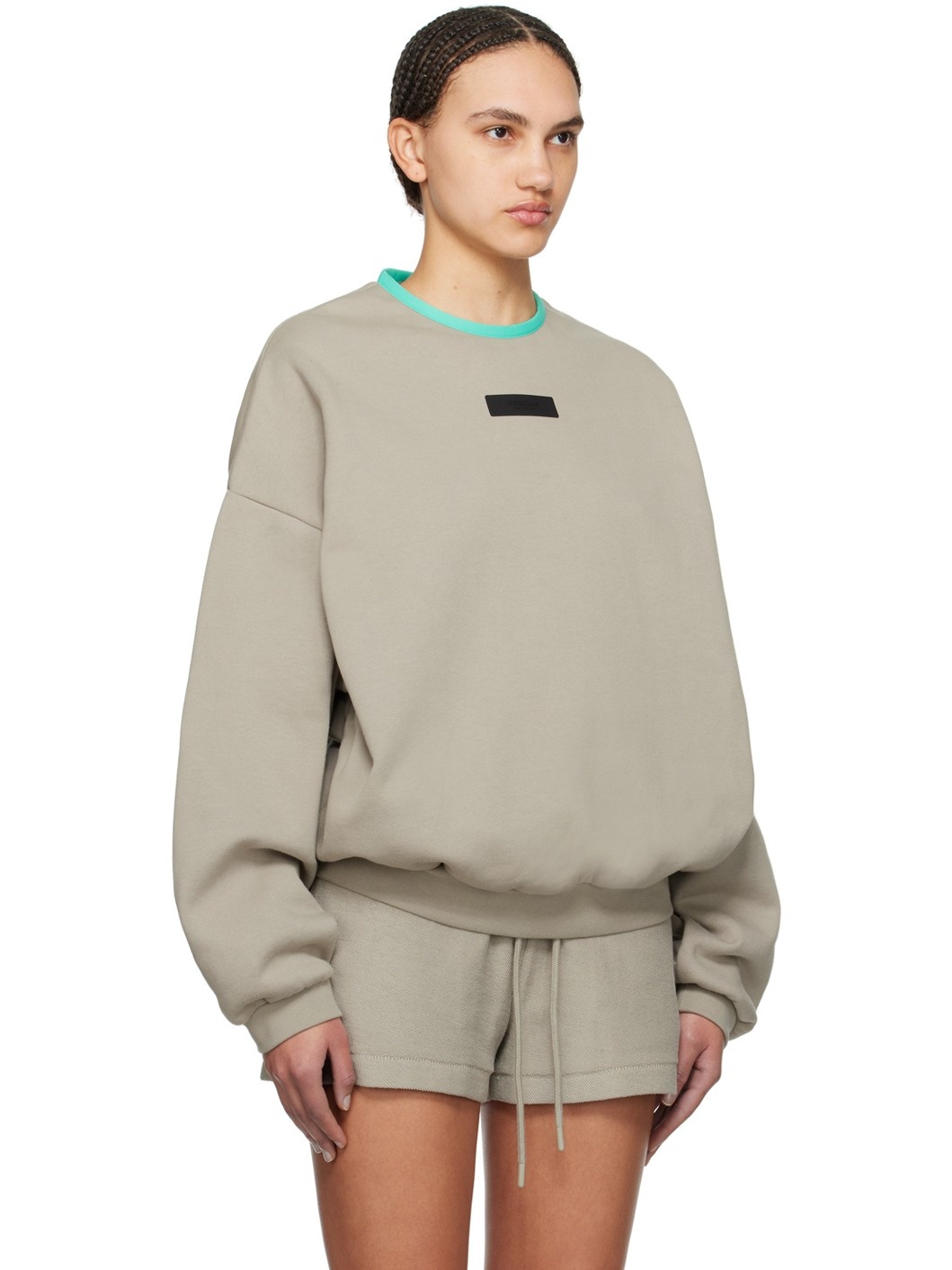 Gray Crewneck Sweatshirt - 2