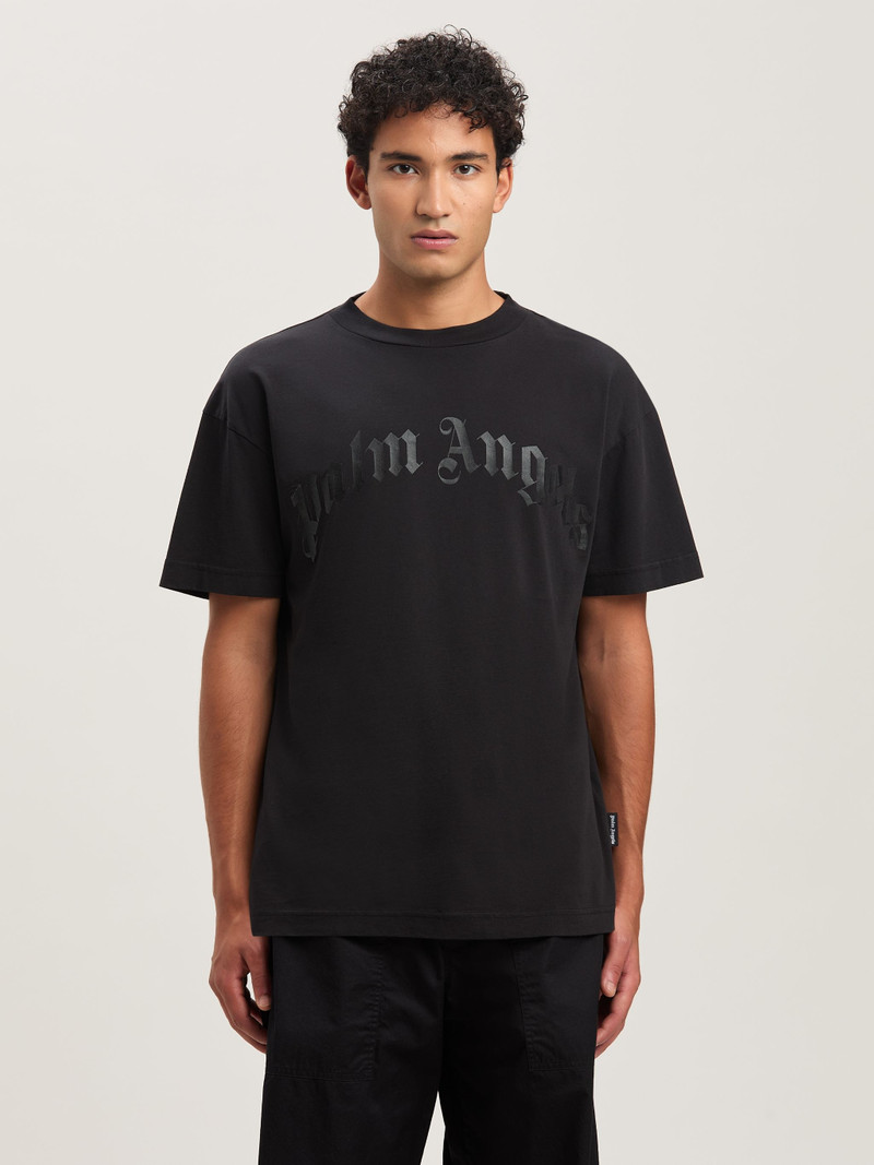 Curved logo Oversize T-shirt 3