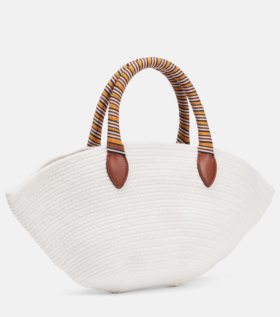 Mini Panier woven tote - 4