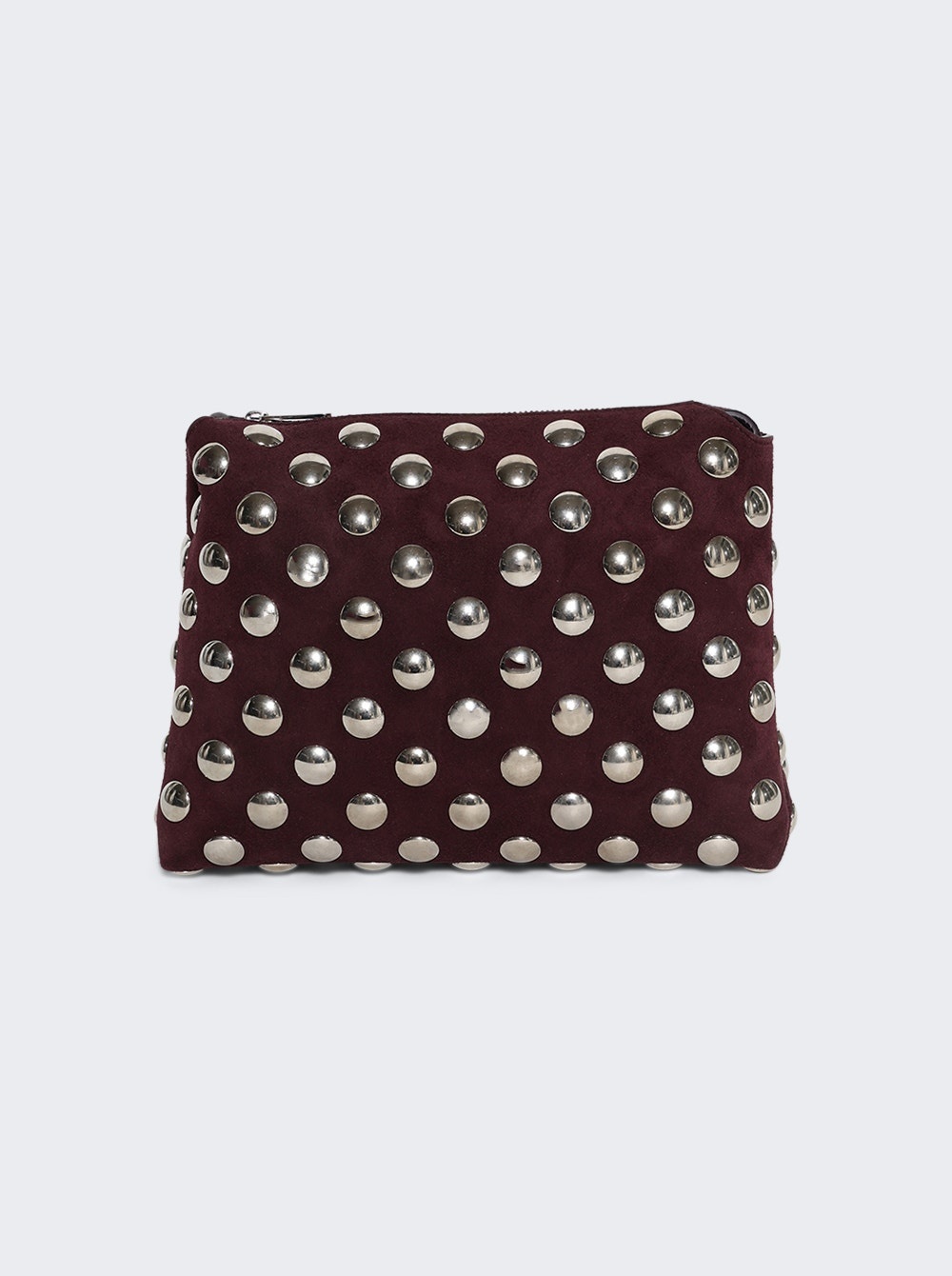Lina Medium Crossbody With Studs Rouge Noir - 5